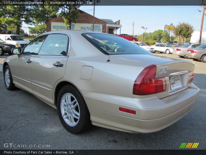 Manhattan Beige Pearl / Tan 2001 Mitsubishi Diamante LS