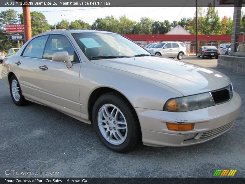 Front 3/4 View of 2001 Diamante LS