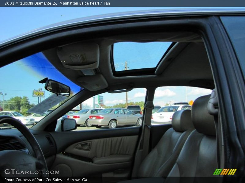 Manhattan Beige Pearl / Tan 2001 Mitsubishi Diamante LS