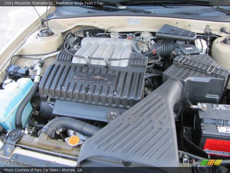  2001 Diamante LS Engine - 3.5 Liter SOHC 24-Valve V6
