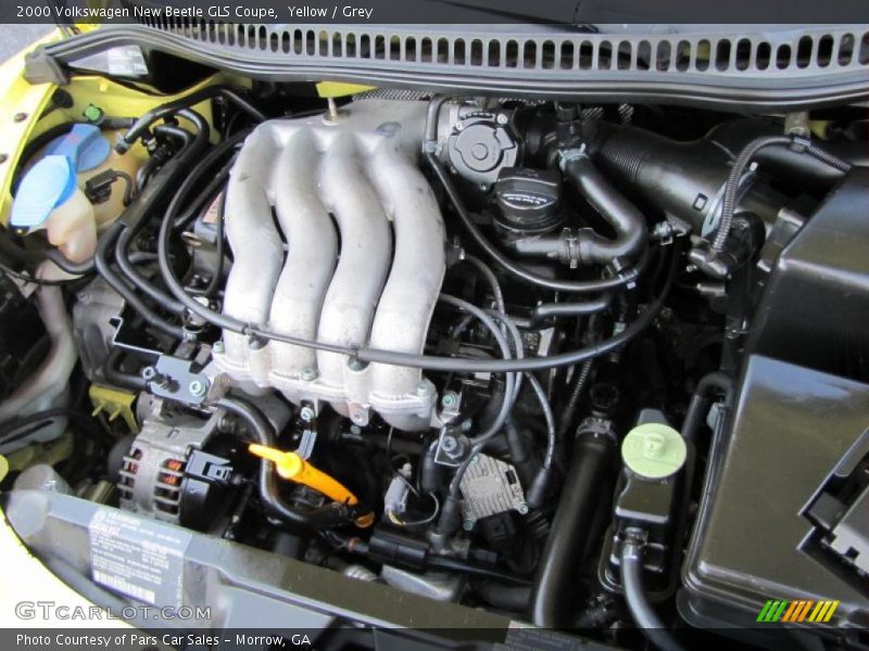 Yellow / Grey 2000 Volkswagen New Beetle GLS Coupe