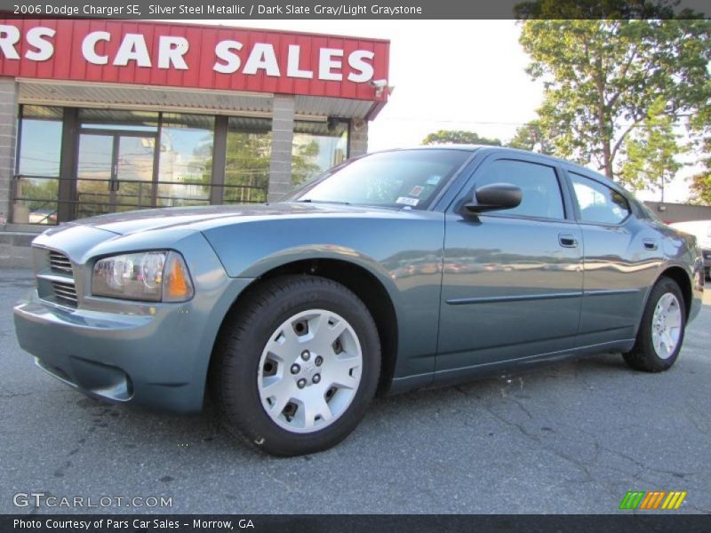 Silver Steel Metallic / Dark Slate Gray/Light Graystone 2006 Dodge Charger SE