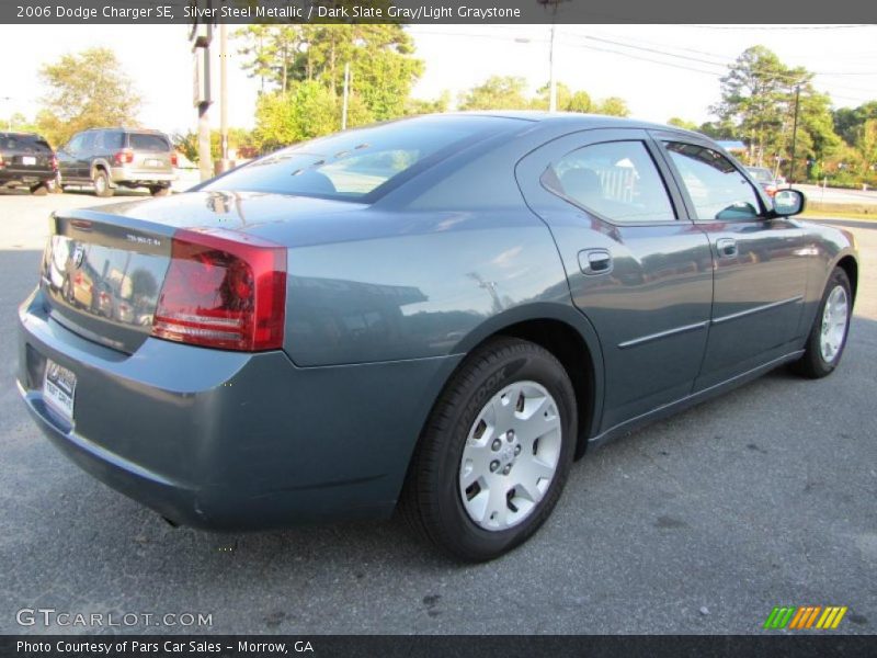 Silver Steel Metallic / Dark Slate Gray/Light Graystone 2006 Dodge Charger SE