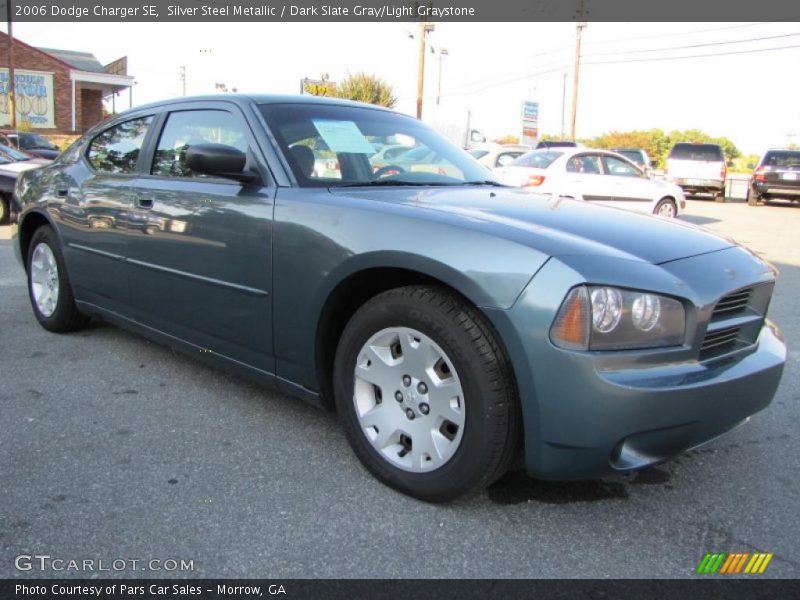 Silver Steel Metallic / Dark Slate Gray/Light Graystone 2006 Dodge Charger SE