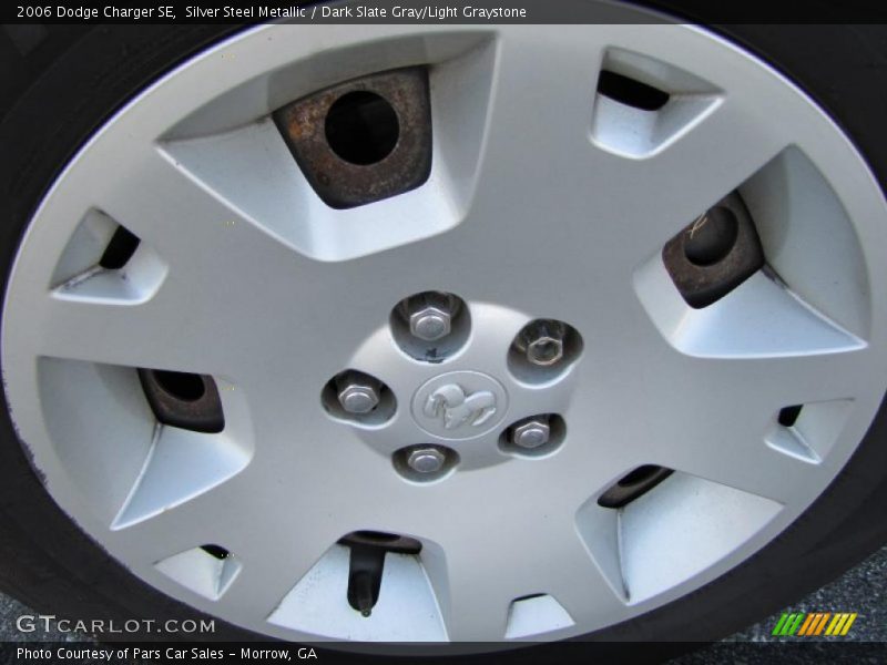 Silver Steel Metallic / Dark Slate Gray/Light Graystone 2006 Dodge Charger SE