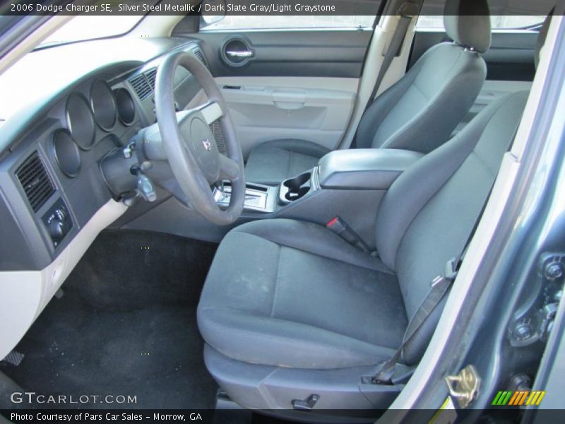 Silver Steel Metallic / Dark Slate Gray/Light Graystone 2006 Dodge Charger SE