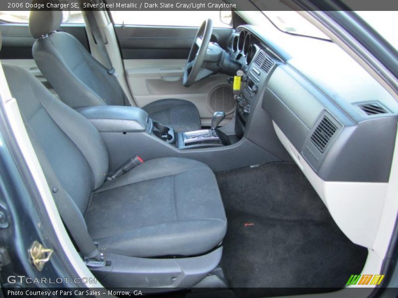 Silver Steel Metallic / Dark Slate Gray/Light Graystone 2006 Dodge Charger SE