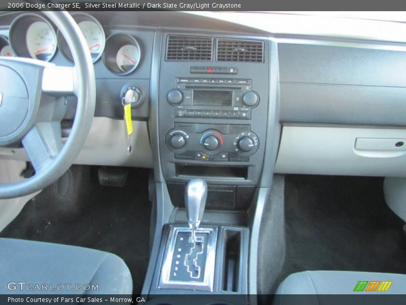 Silver Steel Metallic / Dark Slate Gray/Light Graystone 2006 Dodge Charger SE