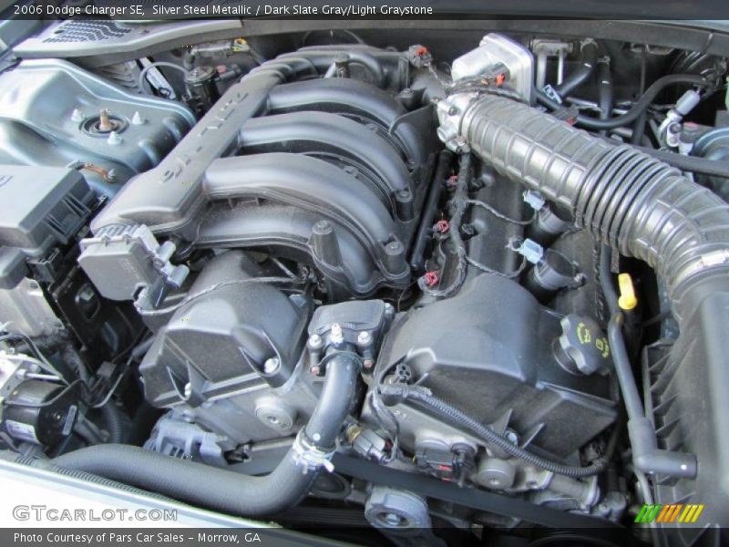 Silver Steel Metallic / Dark Slate Gray/Light Graystone 2006 Dodge Charger SE