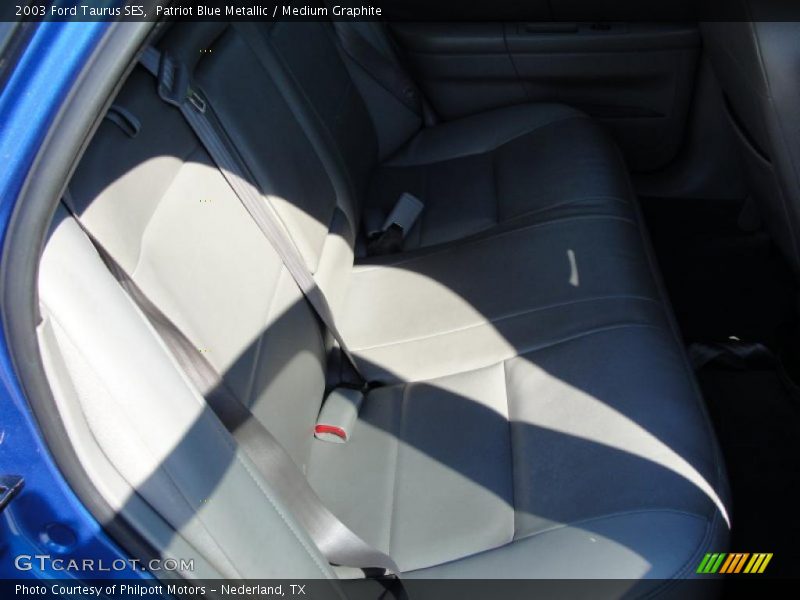 Patriot Blue Metallic / Medium Graphite 2003 Ford Taurus SES