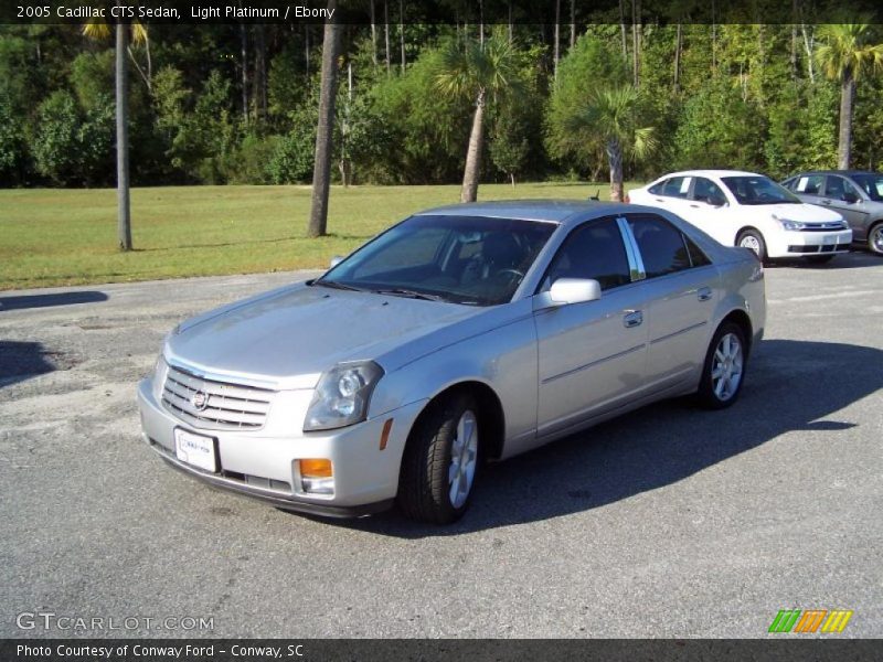 Light Platinum / Ebony 2005 Cadillac CTS Sedan