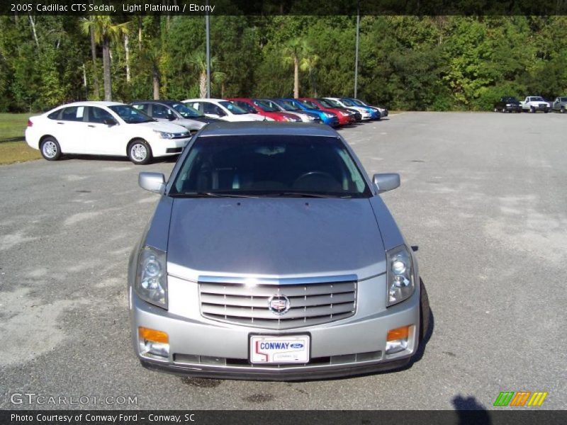 Light Platinum / Ebony 2005 Cadillac CTS Sedan