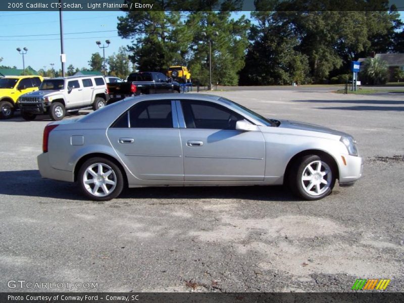 Light Platinum / Ebony 2005 Cadillac CTS Sedan
