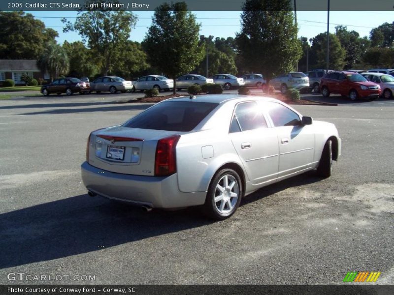 Light Platinum / Ebony 2005 Cadillac CTS Sedan