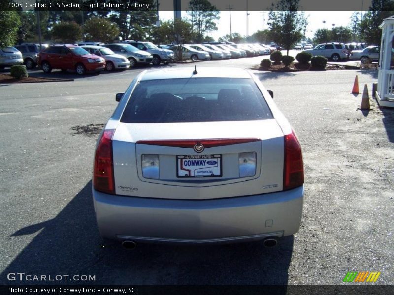 Light Platinum / Ebony 2005 Cadillac CTS Sedan