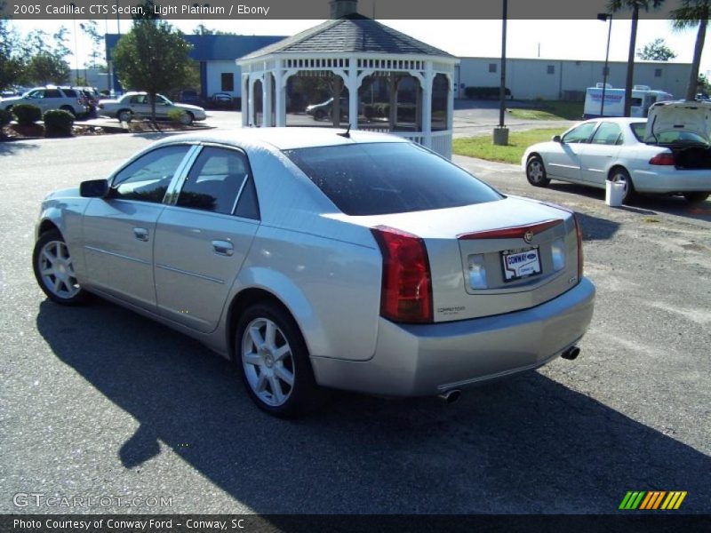 Light Platinum / Ebony 2005 Cadillac CTS Sedan