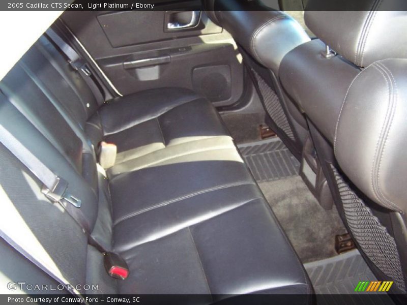 Light Platinum / Ebony 2005 Cadillac CTS Sedan