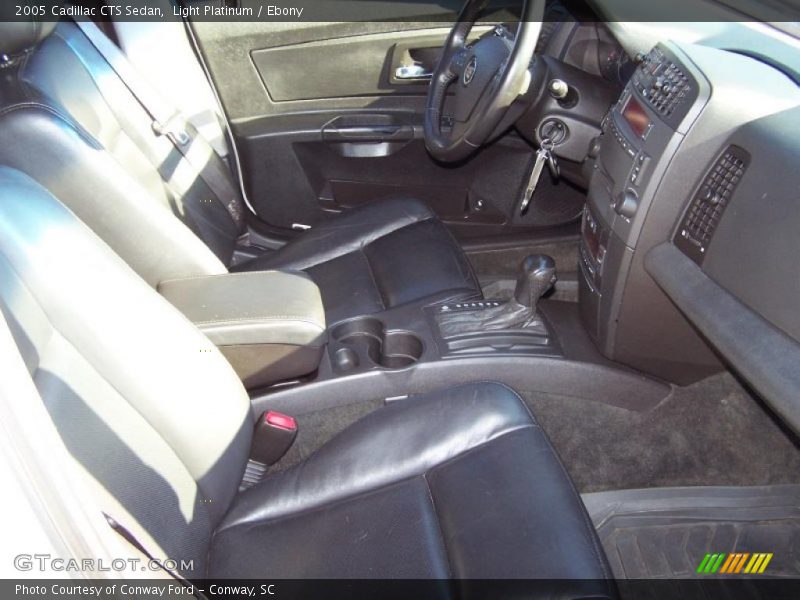 Light Platinum / Ebony 2005 Cadillac CTS Sedan