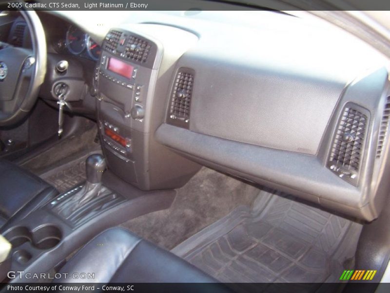 Light Platinum / Ebony 2005 Cadillac CTS Sedan