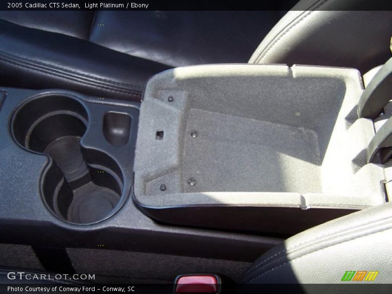 Light Platinum / Ebony 2005 Cadillac CTS Sedan