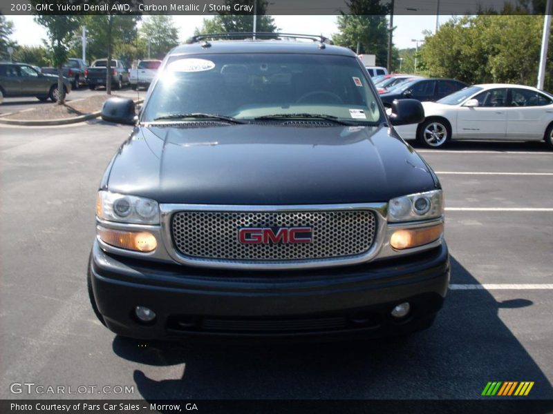 Carbon Metallic / Stone Gray 2003 GMC Yukon Denali AWD