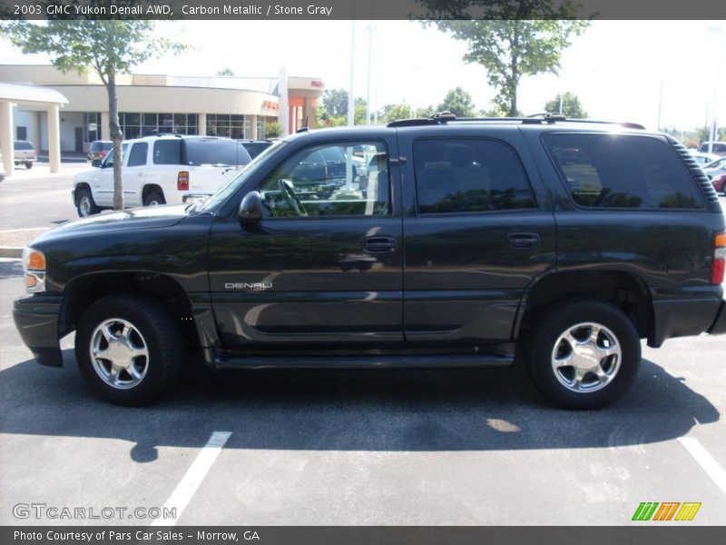 Carbon Metallic / Stone Gray 2003 GMC Yukon Denali AWD