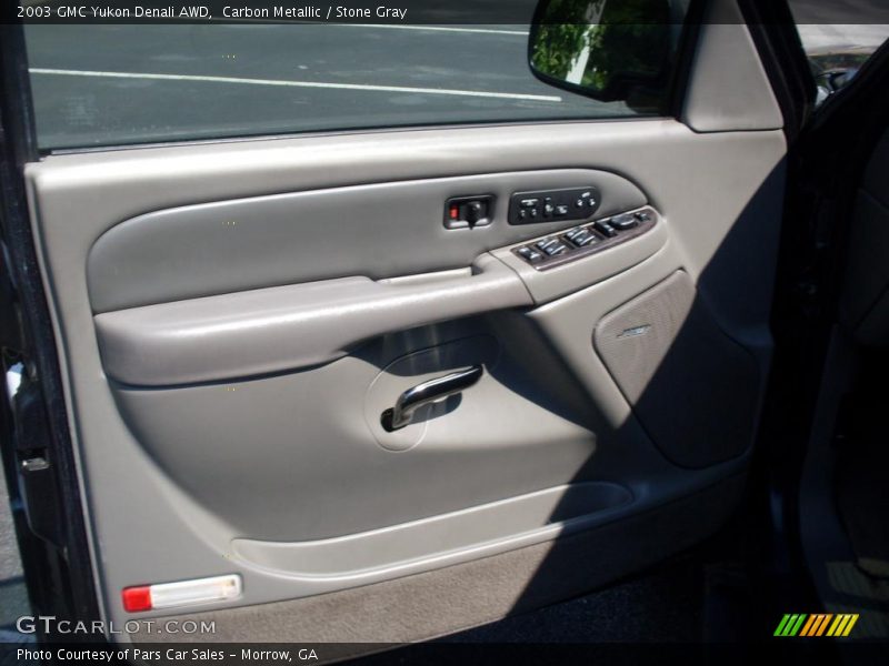 Carbon Metallic / Stone Gray 2003 GMC Yukon Denali AWD