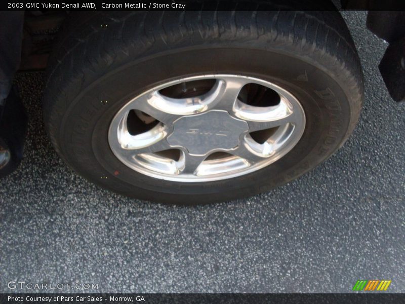 Carbon Metallic / Stone Gray 2003 GMC Yukon Denali AWD