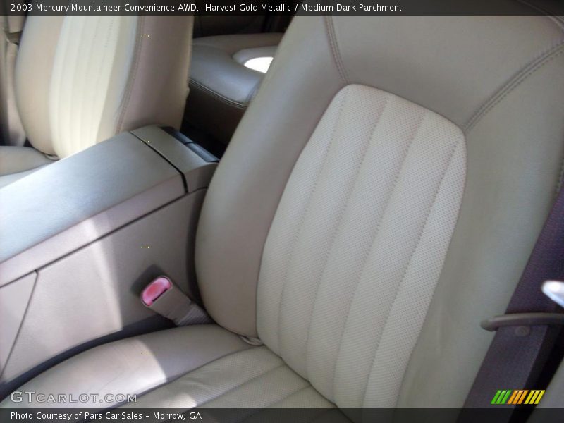 Harvest Gold Metallic / Medium Dark Parchment 2003 Mercury Mountaineer Convenience AWD