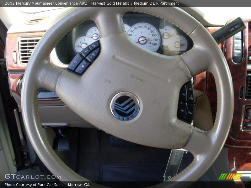 Harvest Gold Metallic / Medium Dark Parchment 2003 Mercury Mountaineer Convenience AWD