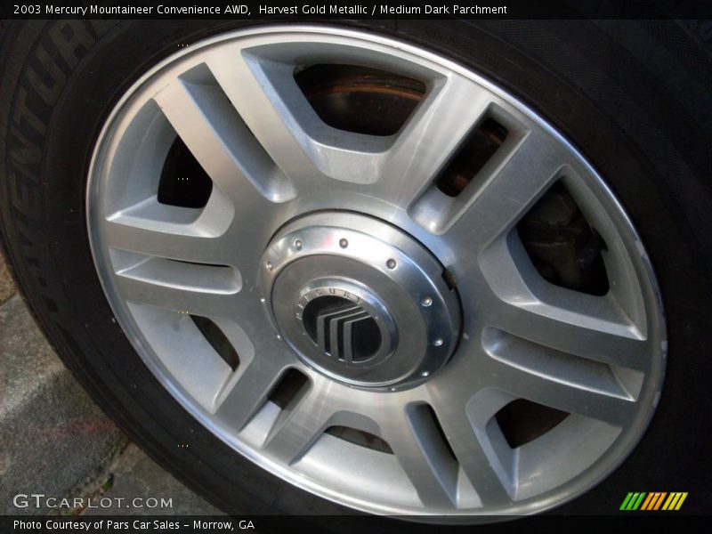 Harvest Gold Metallic / Medium Dark Parchment 2003 Mercury Mountaineer Convenience AWD