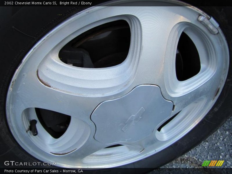 Bright Red / Ebony 2002 Chevrolet Monte Carlo SS