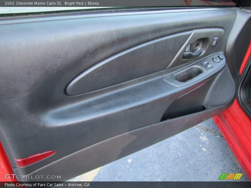 Bright Red / Ebony 2002 Chevrolet Monte Carlo SS