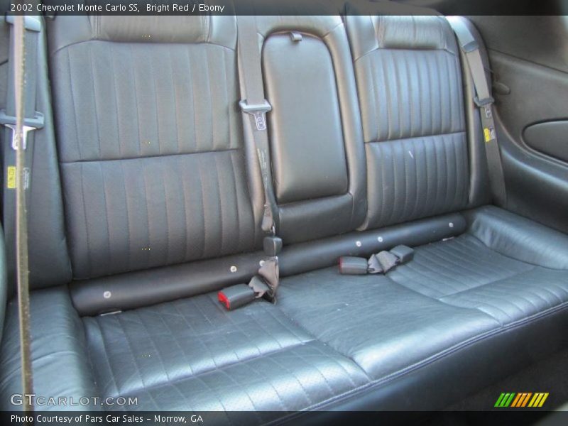 Bright Red / Ebony 2002 Chevrolet Monte Carlo SS