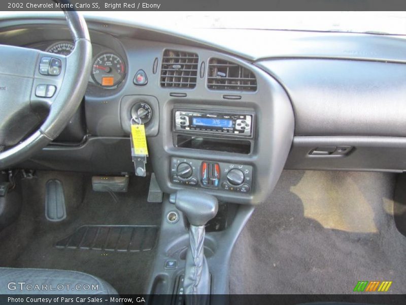 Bright Red / Ebony 2002 Chevrolet Monte Carlo SS