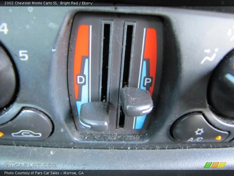 Bright Red / Ebony 2002 Chevrolet Monte Carlo SS