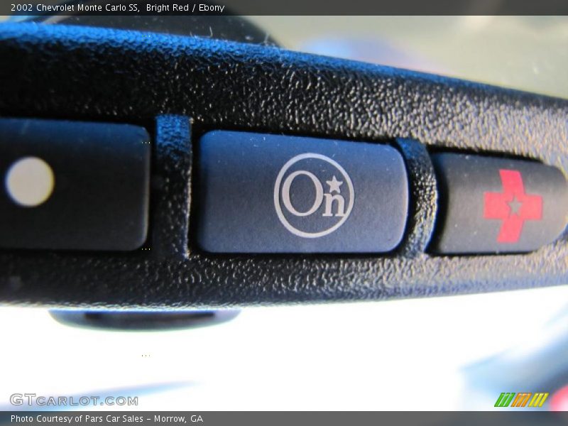 Bright Red / Ebony 2002 Chevrolet Monte Carlo SS