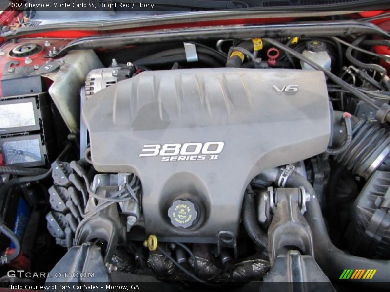 Bright Red / Ebony 2002 Chevrolet Monte Carlo SS