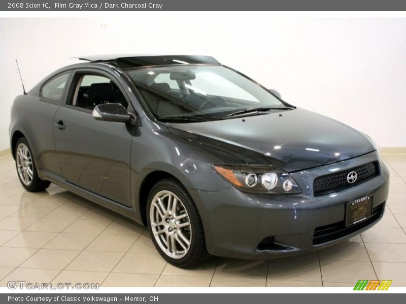 Flint Gray Mica / Dark Charcoal Gray 2008 Scion tC