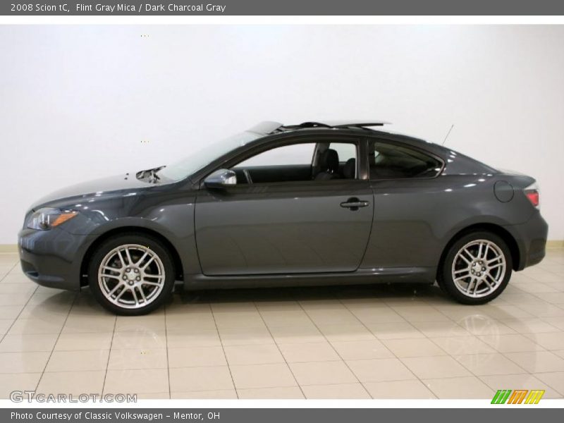 Flint Gray Mica / Dark Charcoal Gray 2008 Scion tC