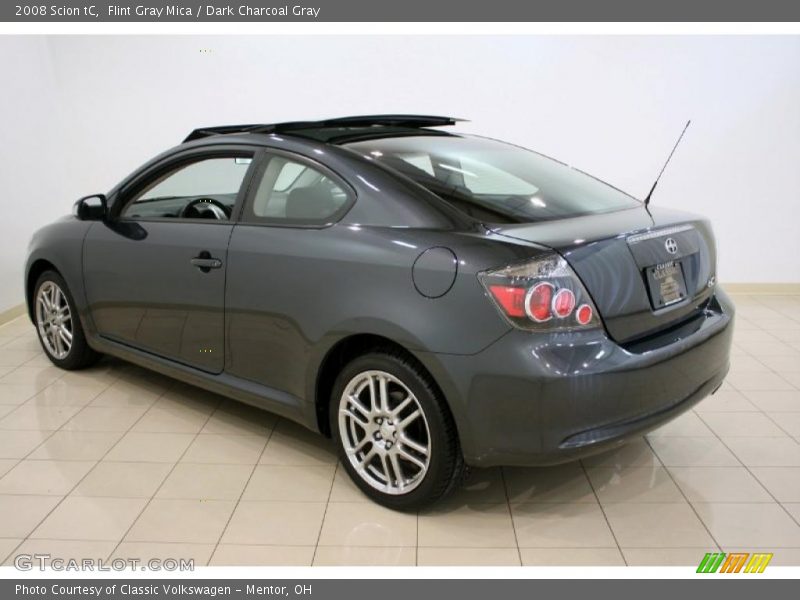 Flint Gray Mica / Dark Charcoal Gray 2008 Scion tC