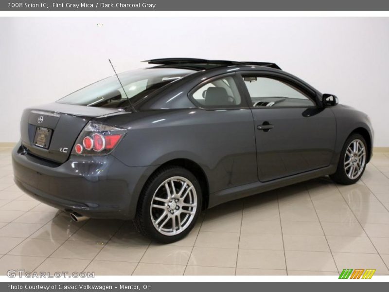 Flint Gray Mica / Dark Charcoal Gray 2008 Scion tC