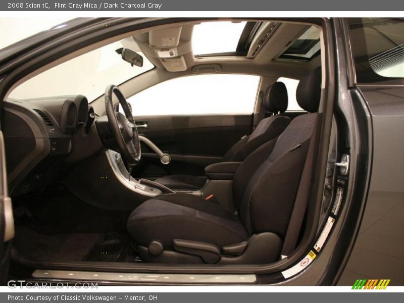 Flint Gray Mica / Dark Charcoal Gray 2008 Scion tC
