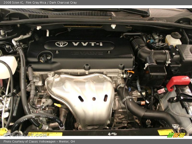 Flint Gray Mica / Dark Charcoal Gray 2008 Scion tC