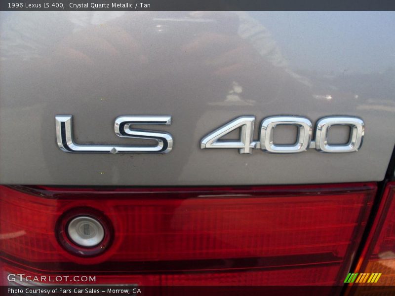 Crystal Quartz Metallic / Tan 1996 Lexus LS 400