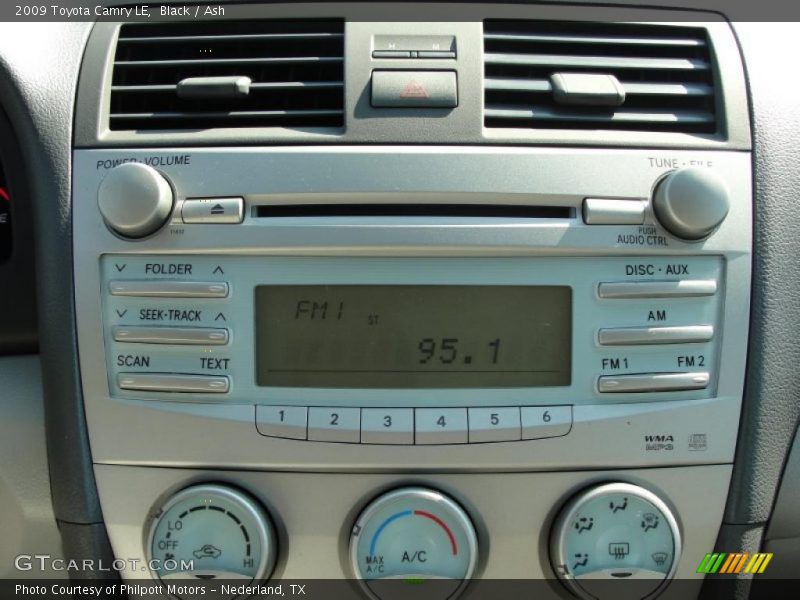 Black / Ash 2009 Toyota Camry LE