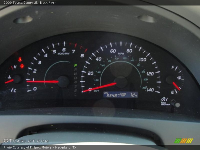 Black / Ash 2009 Toyota Camry LE