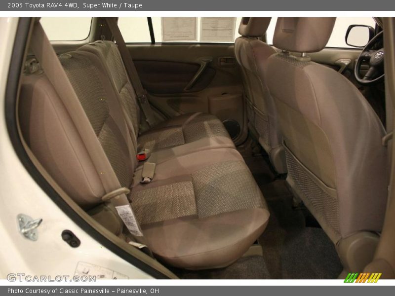 Super White / Taupe 2005 Toyota RAV4 4WD