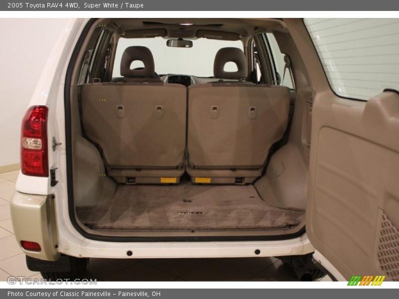 Super White / Taupe 2005 Toyota RAV4 4WD