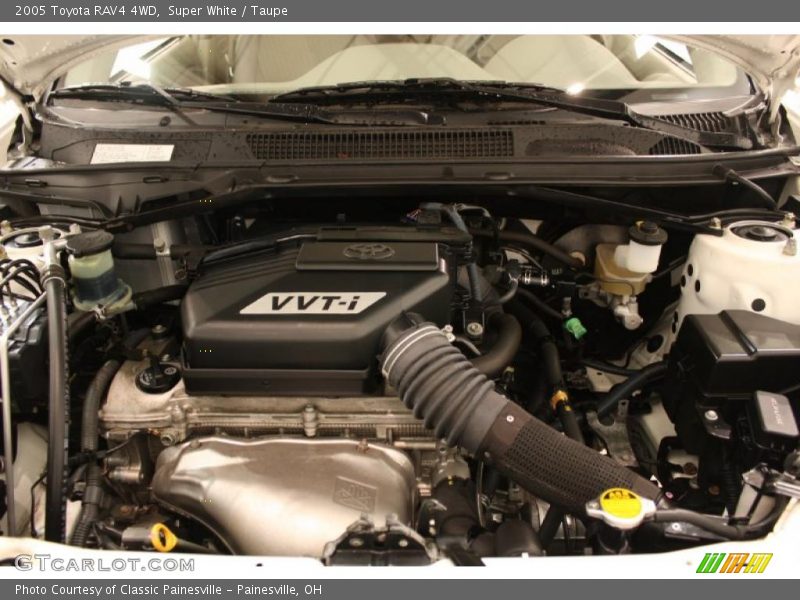 Super White / Taupe 2005 Toyota RAV4 4WD